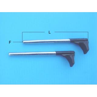 Round Steel Bolt for End Slat with Pickaxe (Tsapaki)