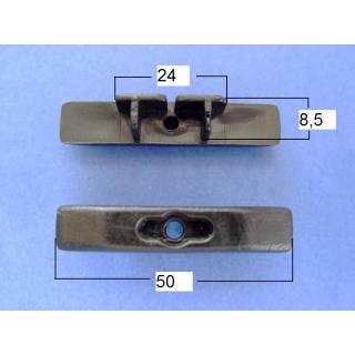 Plastic Side Bung for Aluminium Leaflet Α.Τ. for Screwing