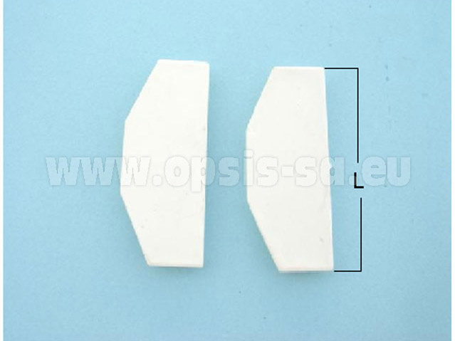 Plastic Bung for Handrail White