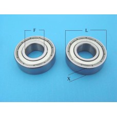 ΓΝΗΣΙΟ ΡΟΥΛΕΜΑΝ ΚΛΕΙΣΤΟΥ ΤΥΠΟΥ 6001 zz (28x8x12)