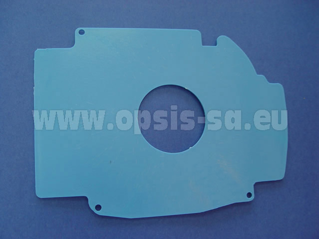 Safety Plate 14X19 ELVIAL Roundness